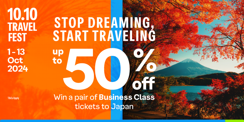 Traveloka 10.10 Travel Fest: Unlock Year-End Getaways with Up to 50% Discounts - Alvinology
