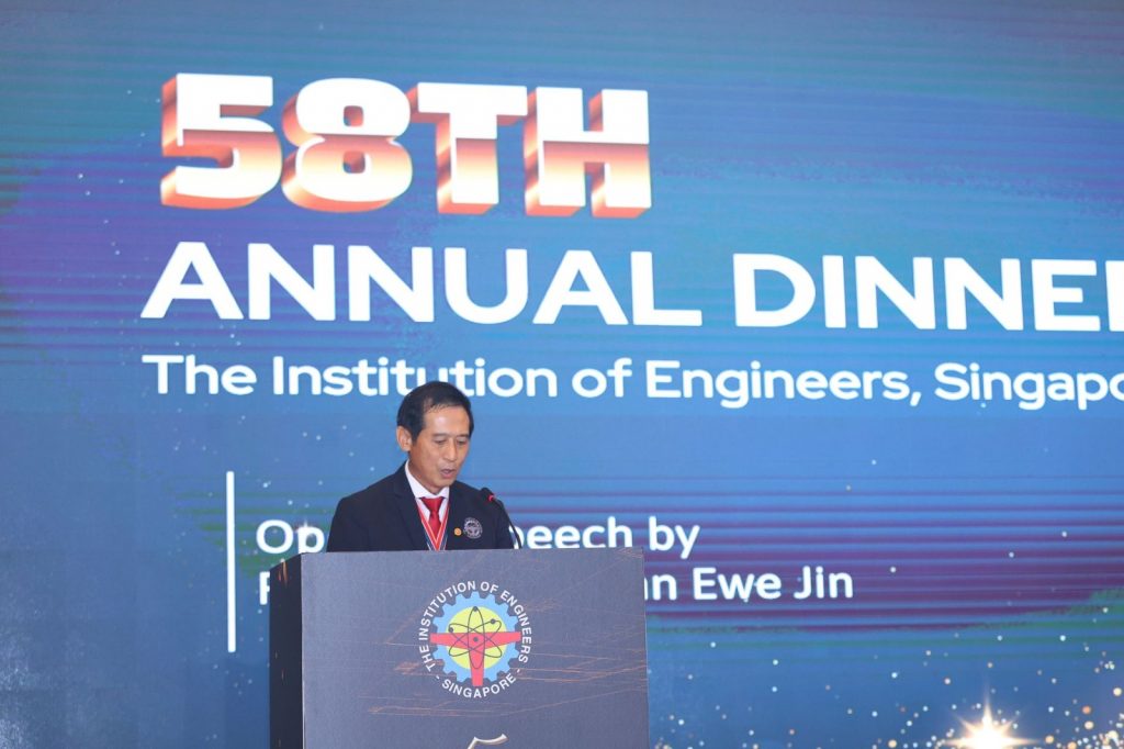 Ho Ching Honoured at IES 58th Annual Dinner as Engineering Leaders Chart New Chapter - Alvinology