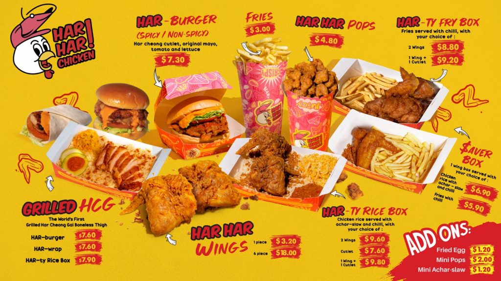 HAR HAR Chicken! Opens 2nd VivoCity Outlet with New Grilled Har Cheong Gai and 30% Off Special Opening Promotion from 18 to 20 Oct - Alvinology