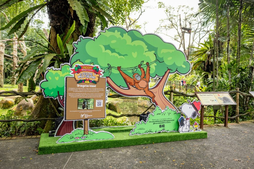 Snoopy and Friends Bring Festive Cheer to Mandai Wildlife Reserve - Alvinology