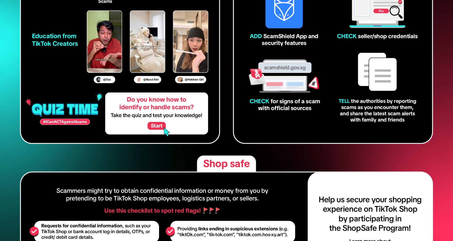 TikTok Launches Enhanced Scam Prevention Education for Singaporean Community - Alvinology