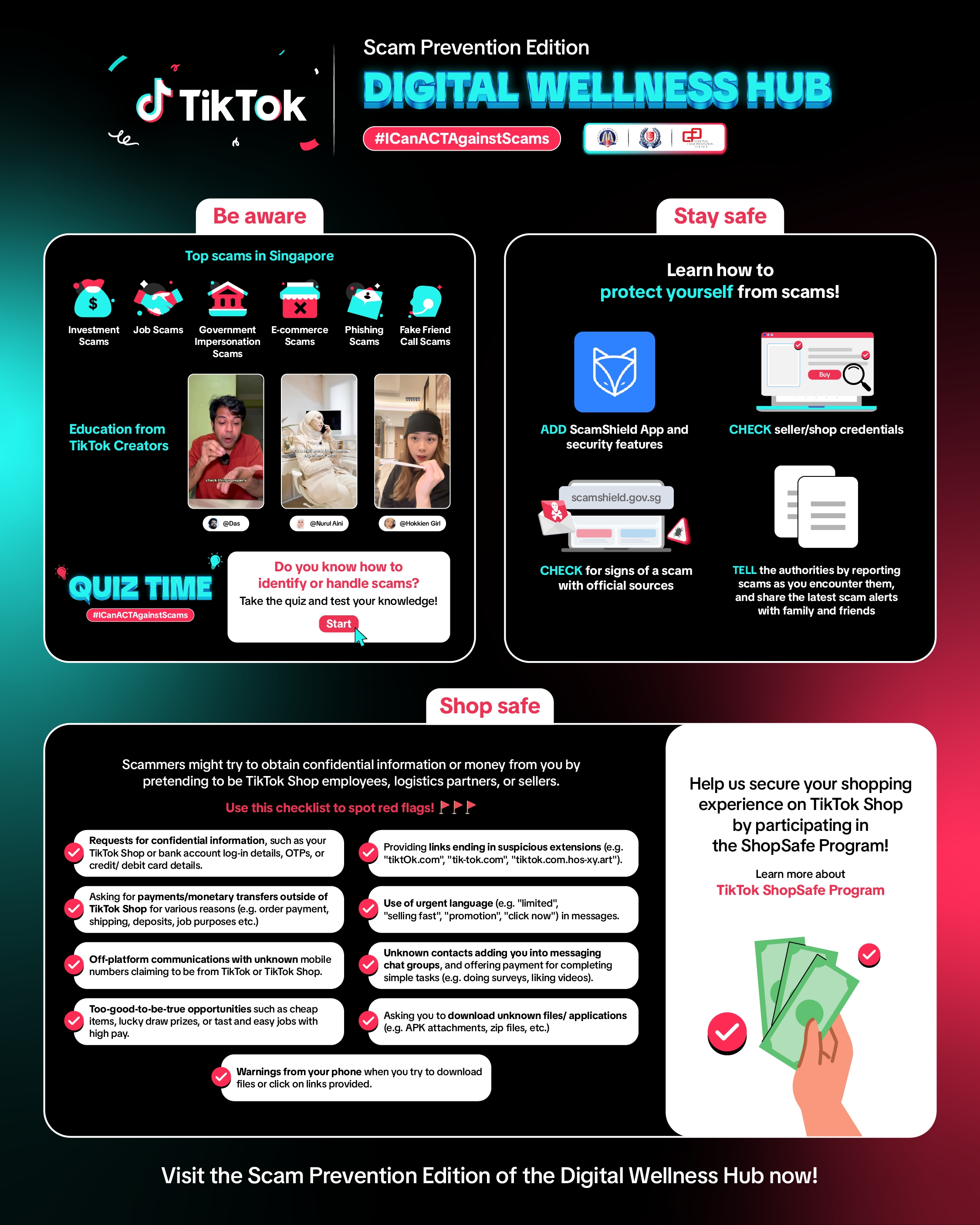 TikTok Launches Enhanced Scam Prevention Education for Singaporean Community - Alvinology
