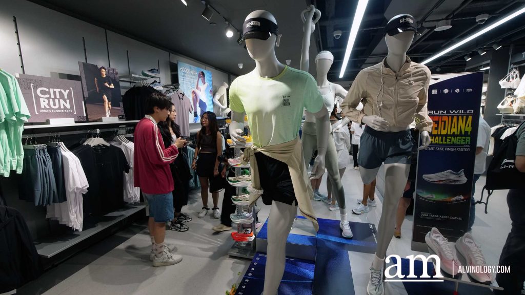 [15% OFF OPENING PROMOTION] LI-NING Opens Two New Stores in Singapore at Plaza Singapura and Bugis+ - Alvinology