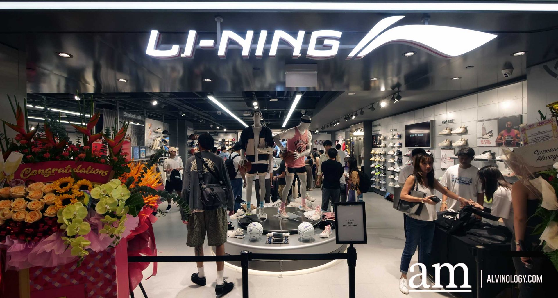 [15% OFF OPENING PROMOTION] LI-NING Opens Two New Stores in Singapore at Plaza Singapura and Bugis+ - Alvinology
