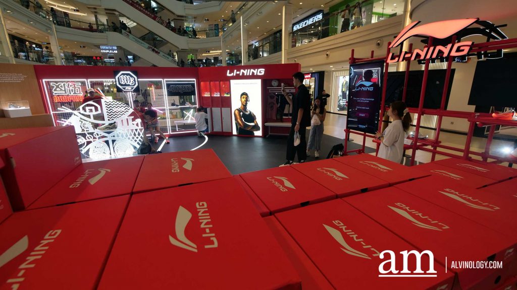 [15% OFF OPENING PROMOTION] LI-NING Opens Two New Stores in Singapore at Plaza Singapura and Bugis+ - Alvinology