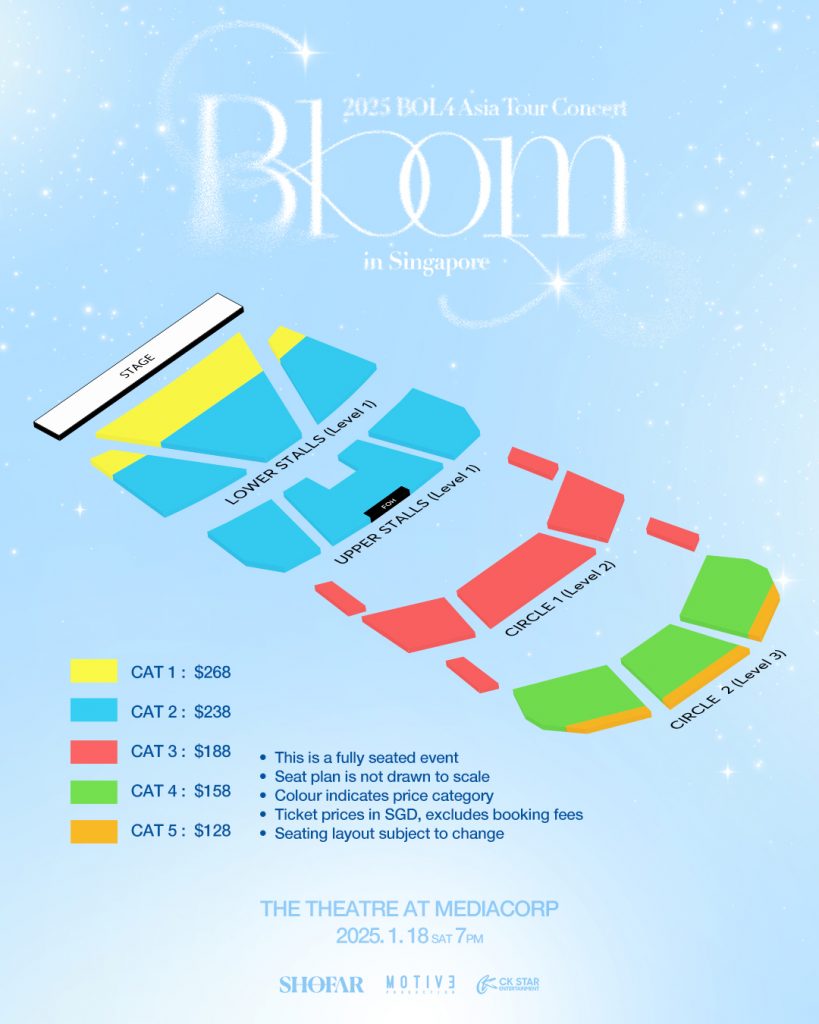 K-Indie Star BOL4 Returns to Singapore for 2025 Asia Tour: “Bloom” Concert - Alvinology