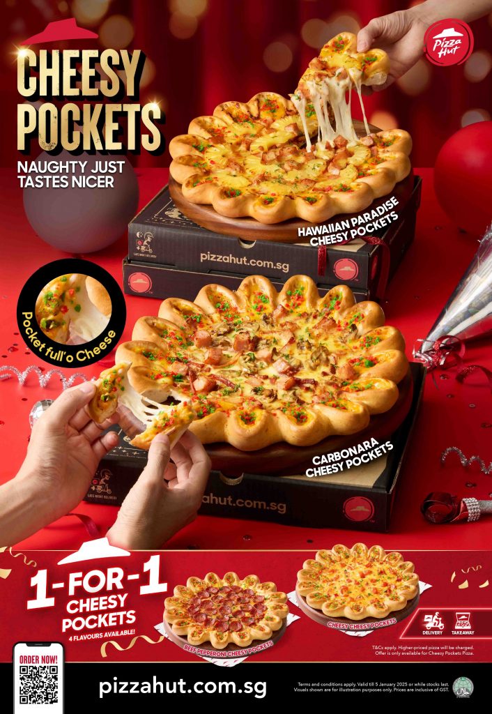 Indulge in Holiday Mischief with Pizza Hut’s New Cheesy Pockets Pizzas and Festive Menu - Alvinology