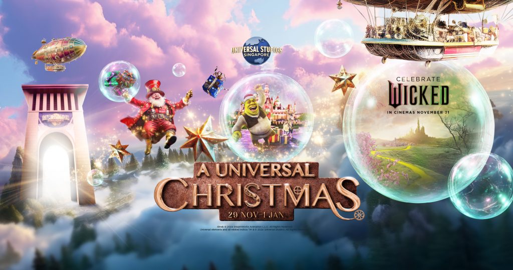 Celebrate A Wickedly Magical Holiday as A Universal Christmas Returns to Universal Studios Singapore - Alvinology