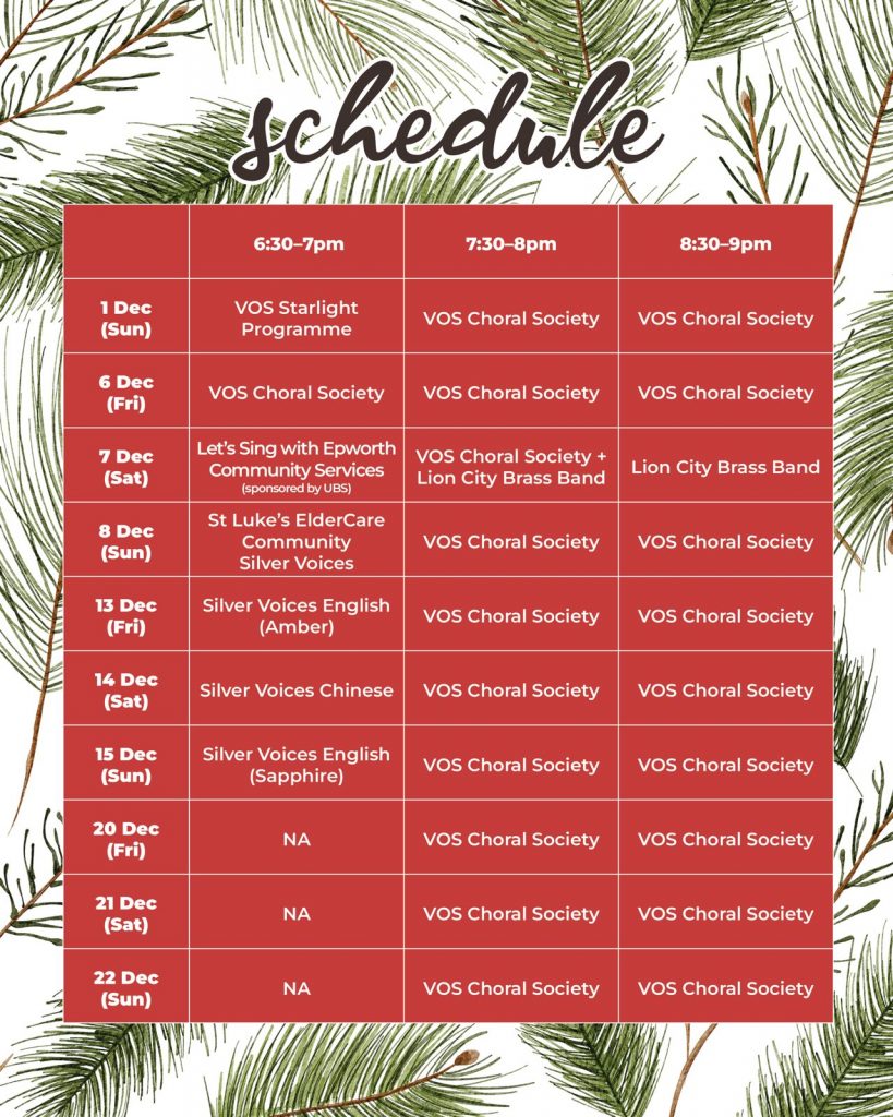 Celebrate the Holidays with Voices of Singapore’s Christmas Caroling at The Capitol Singapore Singing Tree Celebrate the Holidays with Voices of Singapore’s Christmas Caroling at The Capitol Singapore Singing Tree - Alvinology