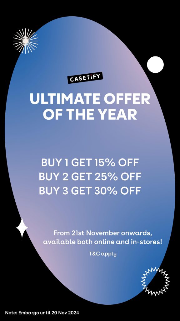 CASETiFY Black Friday Sale: Up to 30% Off Online & In-Store on Holiday Favorites - Alvinology