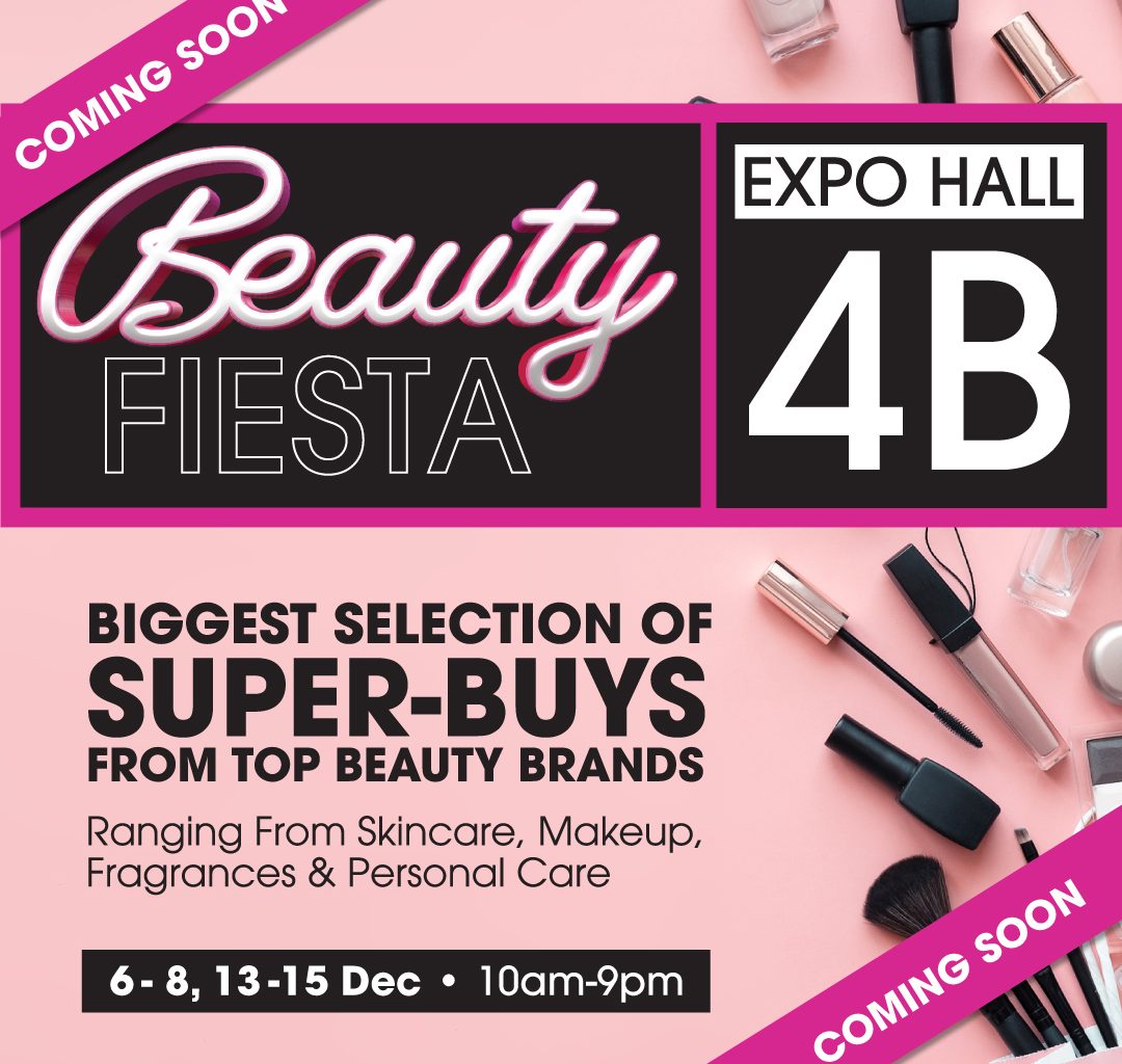 The Beauty Fiesta: Gifting Edition Returns to Singapore Expo - Alvinology