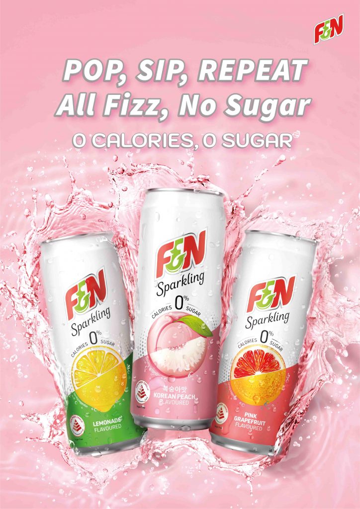 Pop, Sip, Repeat: F&N Sparkling Zero Brings Guilt-Free Fizz to Your Day - Alvinology