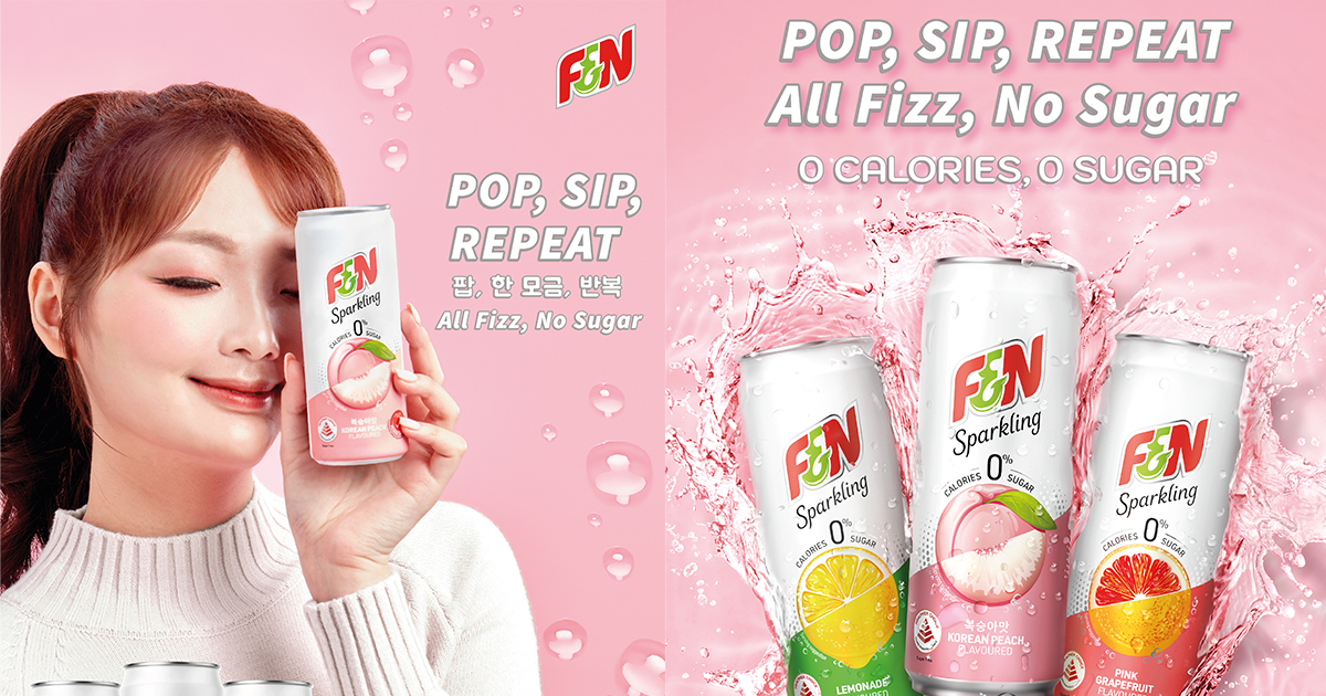 Pop, Sip, Repeat: F&N Sparkling Zero Brings Guilt-Free Fizz to Your Day - Alvinology