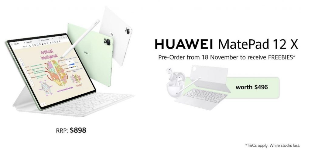Unleash Creativity with the New HUAWEI MatePad 12 X – Available for Pre-Order on 18 November - Alvinology