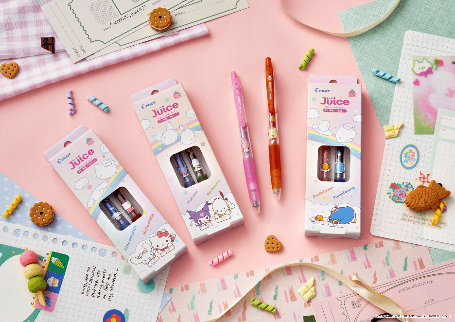 Pilot Pen Singapore Launches Its Latest Limited-Edition Sanrio Juice Collection - Alvinology