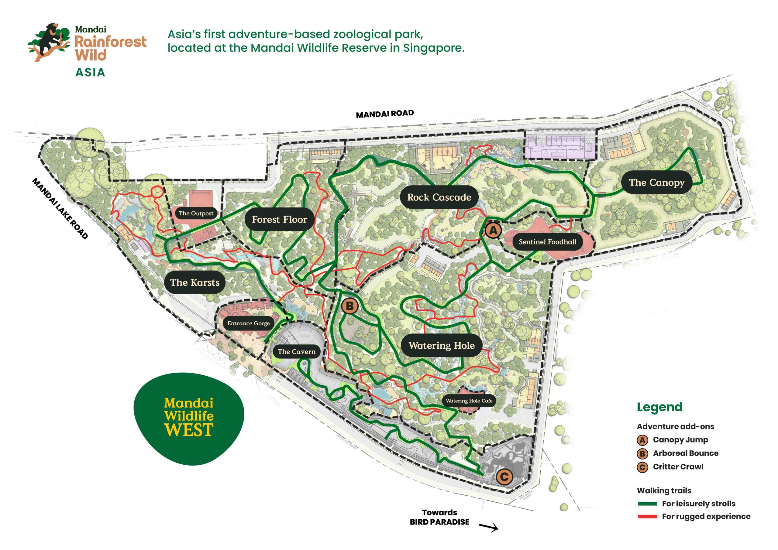 Rainforest Wild Asia: Singapore’s Fifth Wildlife Park Set to Open in March 2025 - Alvinology