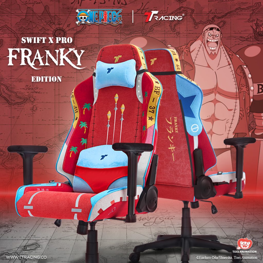TTRacing Unveils New One Piece Gaming Chair Collection Featuring Sanji, Robin, and Franky - Alvinology