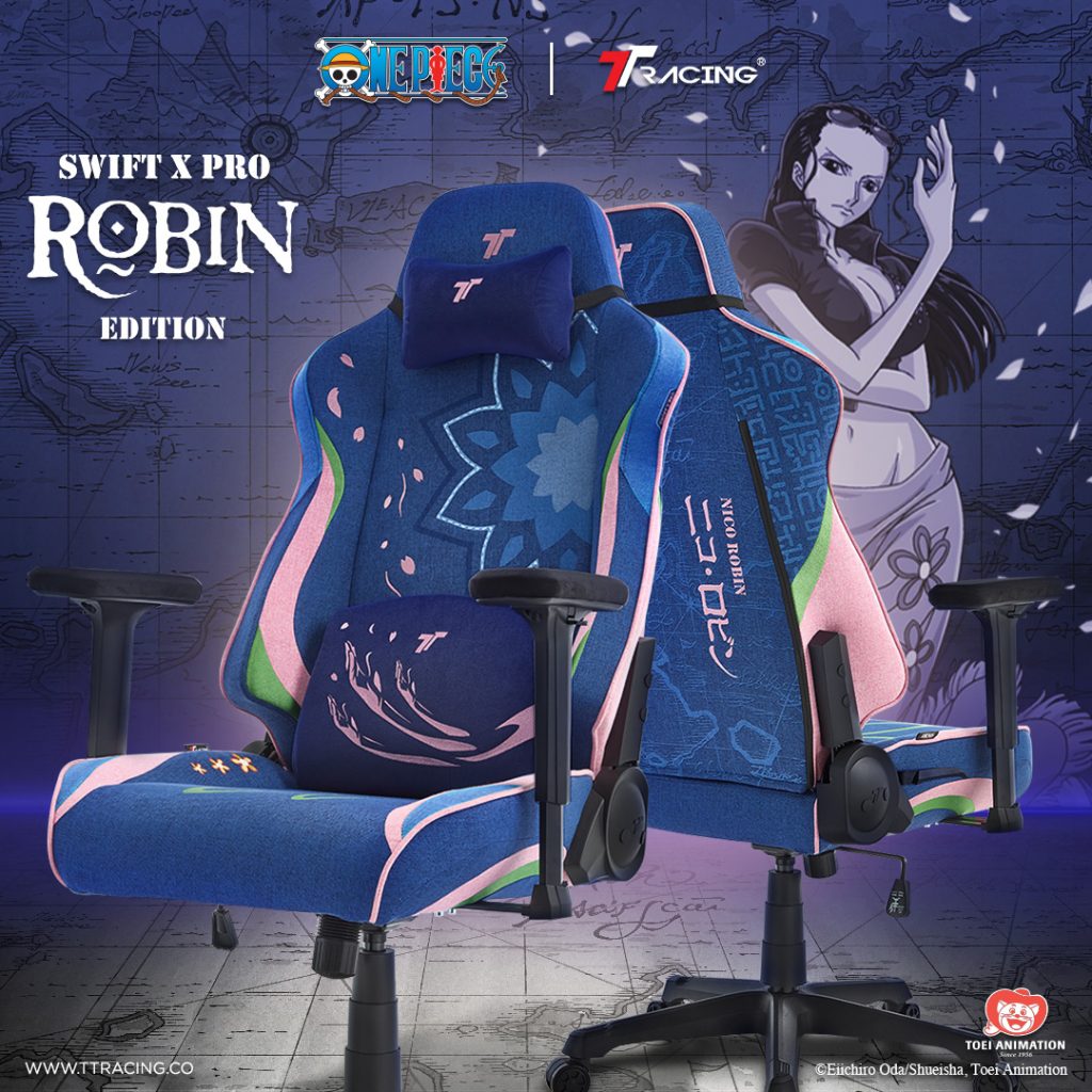 TTRacing Unveils New One Piece Gaming Chair Collection Featuring Sanji, Robin, and Franky - Alvinology