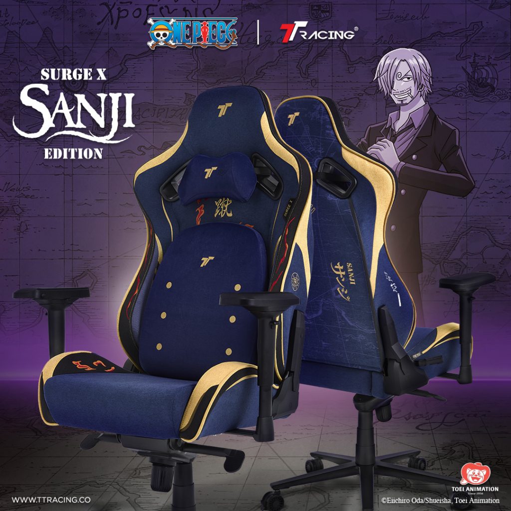 TTRacing Unveils New One Piece Gaming Chair Collection Featuring Sanji, Robin, and Franky - Alvinology