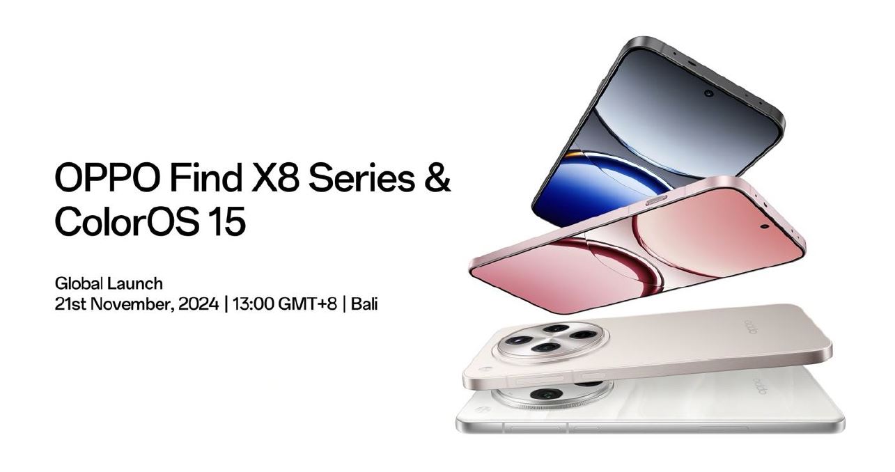 OPPO Find X8 Series and ColorOS 15 to Launch Globally in Bali on 21 November - Alvinology