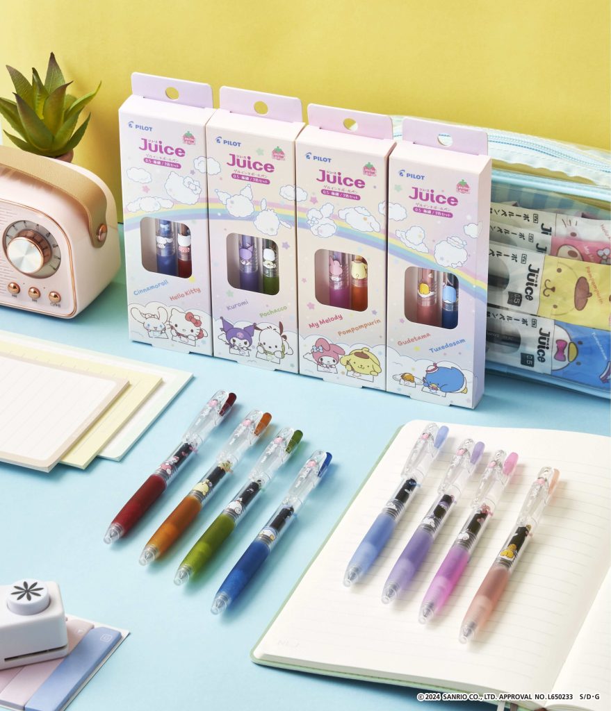 Pilot Pen Singapore Launches Its Latest Limited-Edition Sanrio Juice Collection - Alvinology