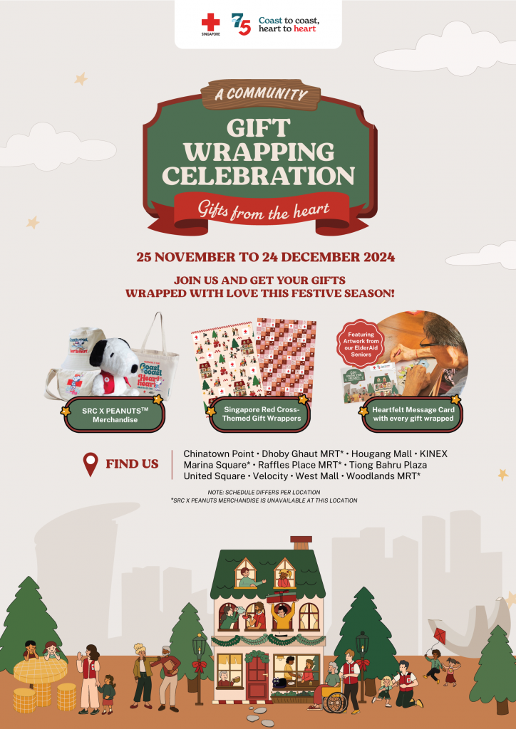Wrap Up Joy and Give Back This Holiday Season with Singapore Red Cross - Alvinology