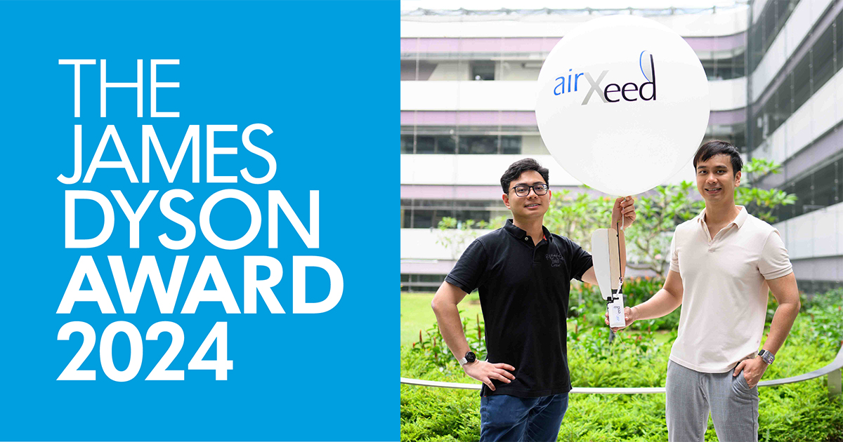 Singaporean Duo Wins Global Sustainability Prize at James Dyson Award 2024 for Revolutionary Weather Device - Alvinology