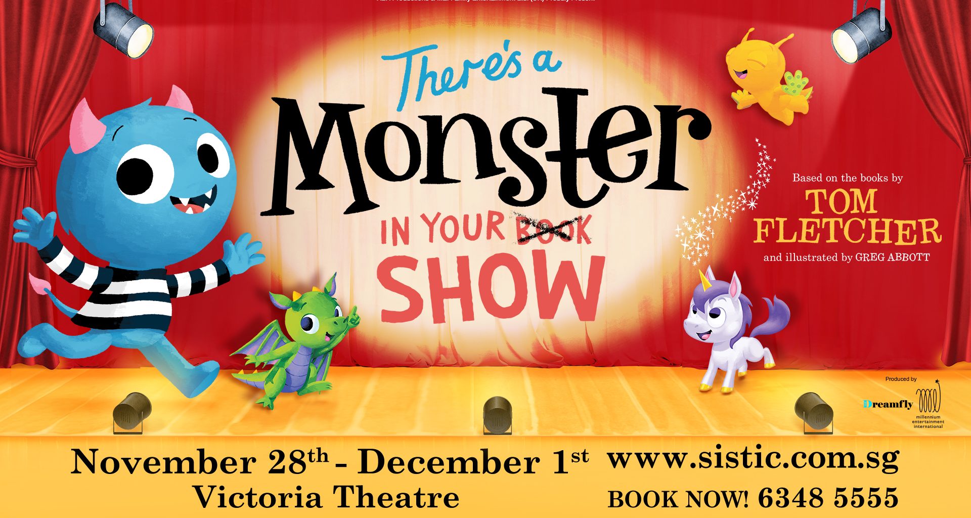 Kickstart the School Holidays with Monster-Sized Smiles: There’s A Monster In Your Show is Coming Soon - Alvinology