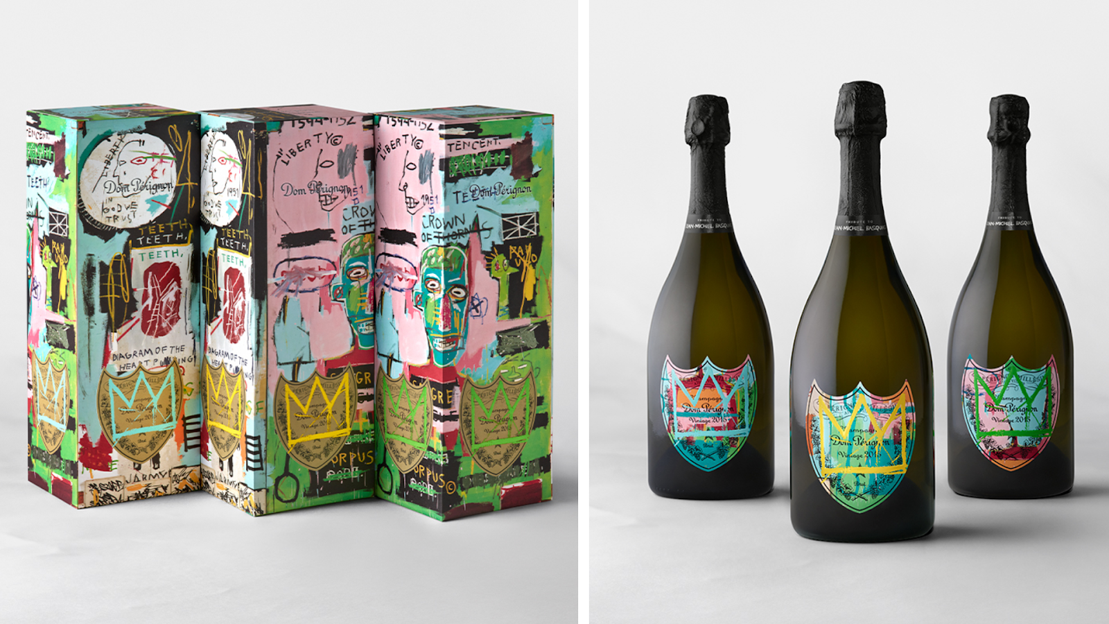 Dom Pérignon Launches Special Edition Vintage 2015 in Tribute to Jean-Michel Basquiat - Alvinology