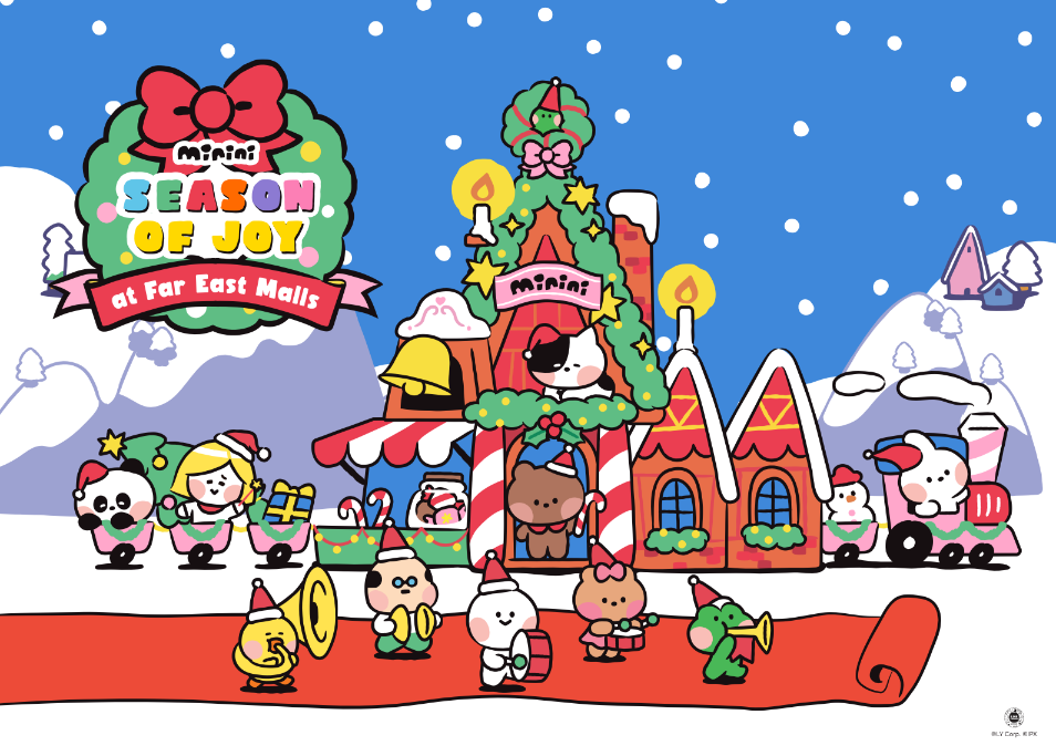 Far East Malls Sparkle with Festive Cheer in ‘Season of Joy’: Experience the Magic of a LINE FRIENDS minini Christmas - Alvinology
