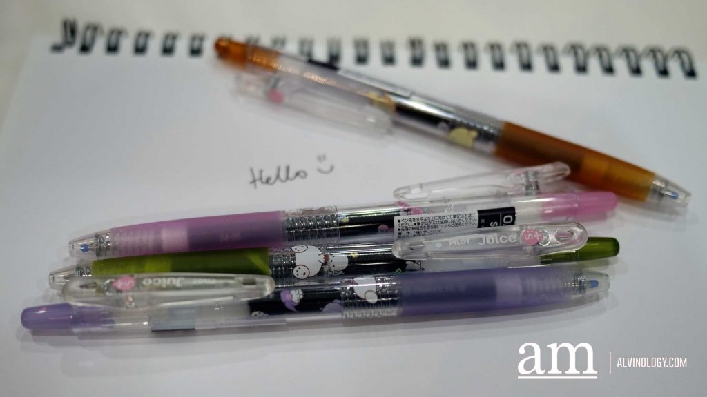 Pilot Pen Singapore Launches Its Latest Limited-Edition Sanrio Juice Collection - Alvinology