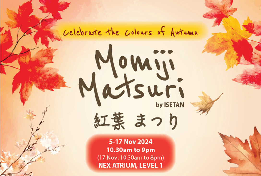Momiji Matsuri Fair at NEX Returns with a Taste of Japanese Autumn - Alvinology