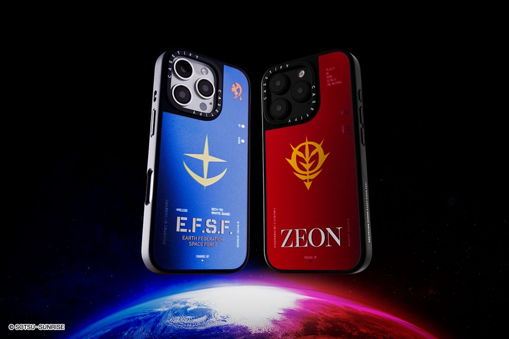 CASETiFY Partners Gundam for Iconic Tech Accessory Collection - Alvinology