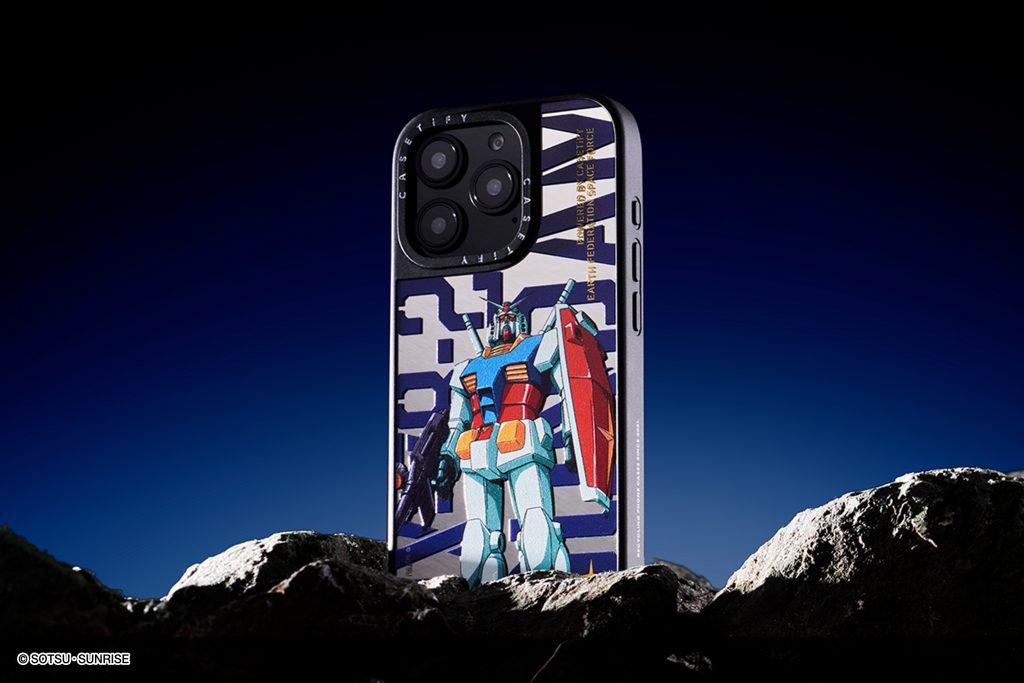 CASETiFY Partners Gundam for Iconic Tech Accessory Collection - Alvinology