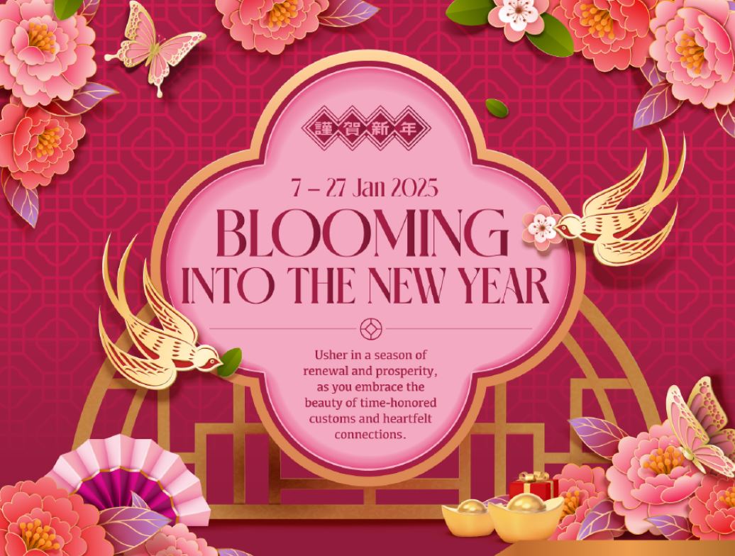 Bloom into the Lunar New Year and Enjoy Blooming Rewards at One Raffles Place - Alvinology