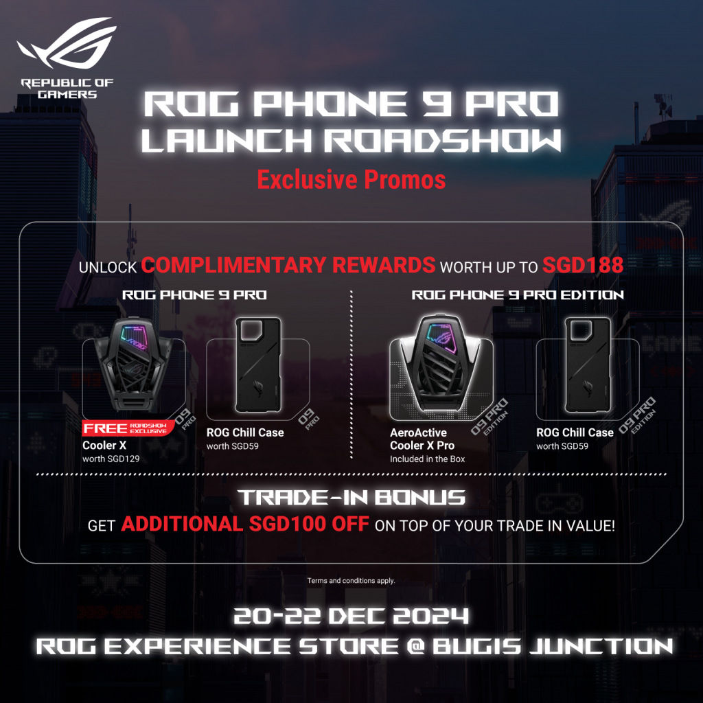 ASUS ROG Singapore Launches the ROG Phone 9 Pro Series with Exclusive Offers - Alvinology