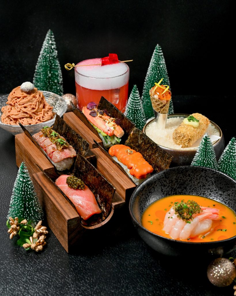 [Review] Yummy Christmas Menu at a Japanese Handroll Bar- Toku Nori @ Telok Ayer - Alvinology