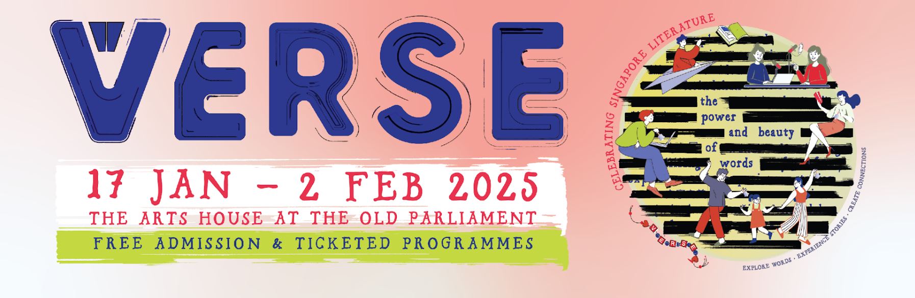 VERSE 2025: Explore New Perspectives Through the Power of Words at The Arts House - Alvinology