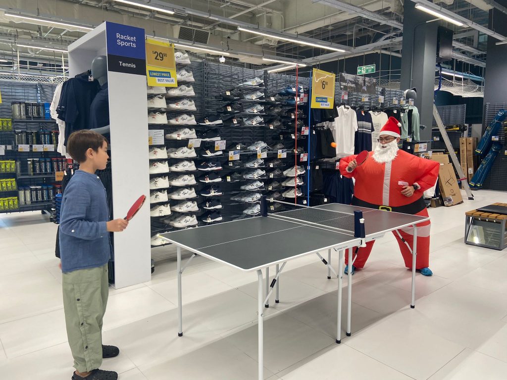 Festive Plays at Decathlon Singapore Experience Stores - Win Daily $10 Gift Card if You Win Santa at Table Tennis Festive Plays at Decathlon Singapore Experience Stores - Win Daily $10 Gift Card if You Win Santa at Table Tennis - Alvinology