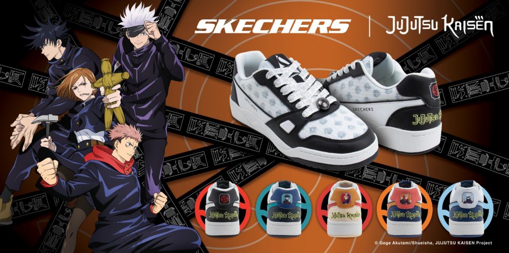 Skechers Unveils First-Ever Skechers x Jujutsu Kaisen Collection - Alvinology