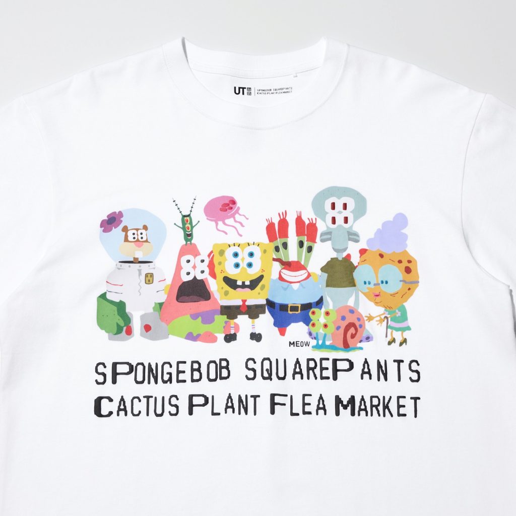 SpongeBob SquarePants and Cactus Plant Flea Market Join Forces with UNIQLO for Exclusive UT Collection - Alvinology
