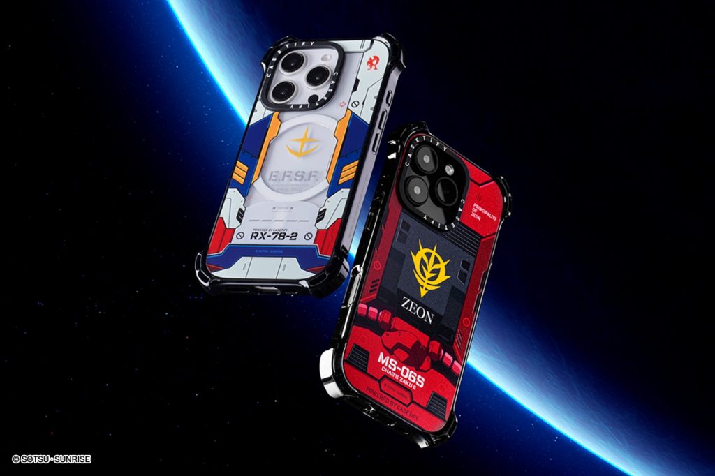 CASETiFY Partners Gundam for Iconic Tech Accessory Collection - Alvinology