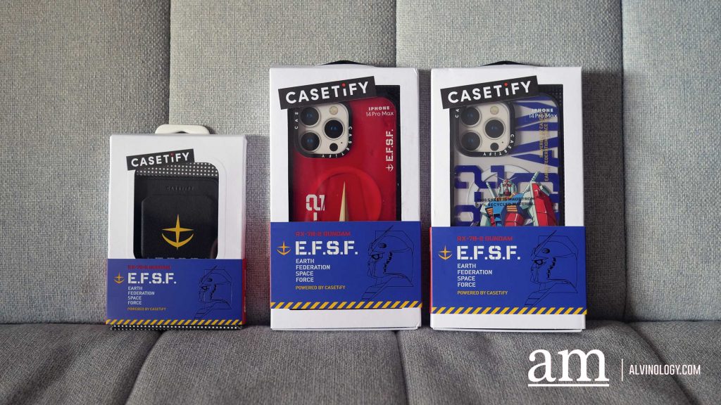 CASETiFY Partners Gundam for Iconic Tech Accessory Collection - Alvinology