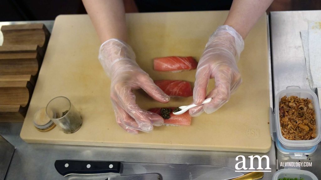 [Review] Yummy Christmas Menu at a Japanese Handroll Bar- Toku Nori @ Telok Ayer - Alvinology