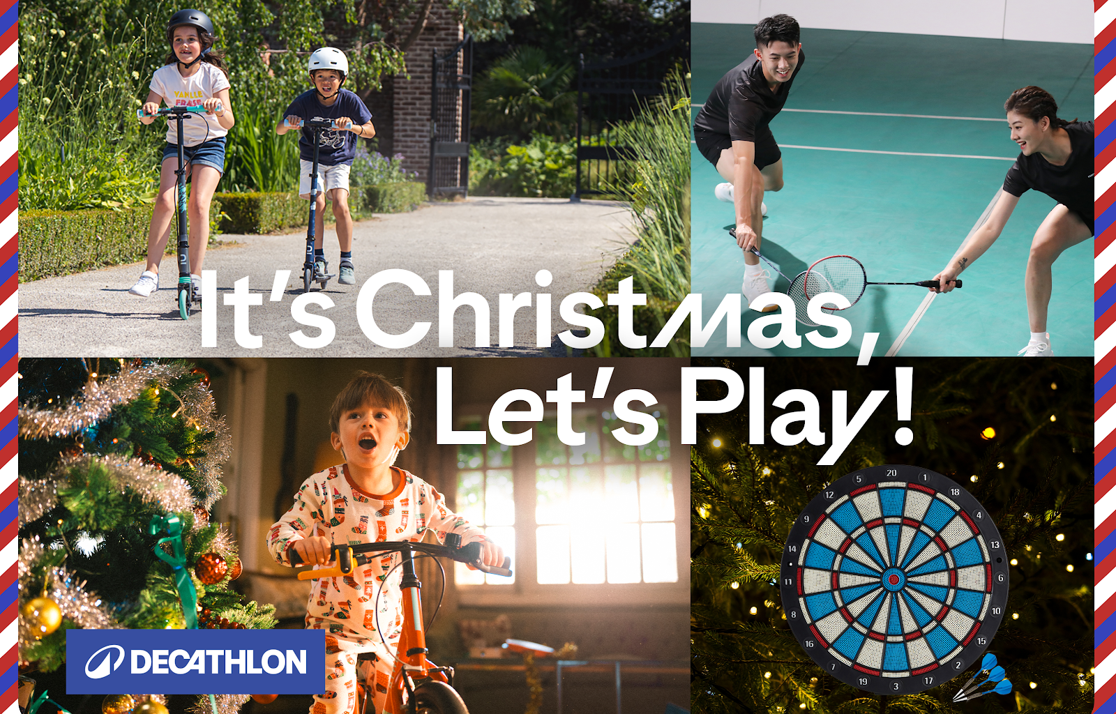 Festive Plays at Decathlon Singapore Experience Stores - Win Daily $10 Gift Card if You Win Santa at Table Tennis - Alvinology