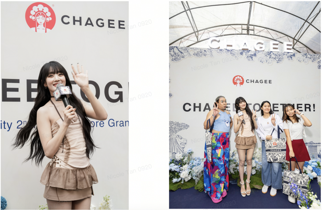 CHAGEE Opens VivoCity Flagship Store with K-pop Star MINNIE of (G)I-DLE - Alvinology