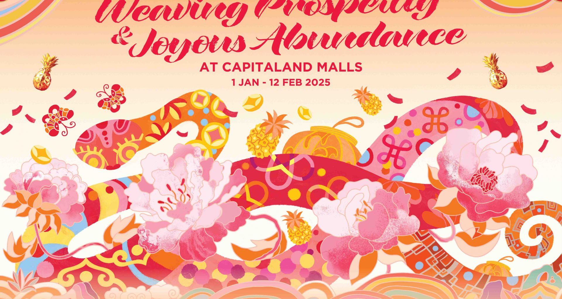 CapitaLand Welcomes the Year of the Snake with Tang Yiqi’s Stunning Fortune Snake Installation - Alvinology
