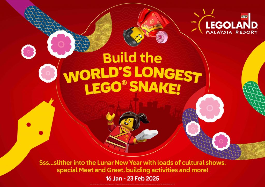 Join LEGOLAND Malaysia in a Record-Breaking Adventure to Build the World’s Longest LEGO Snake - Alvinology