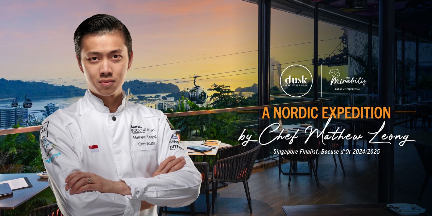 A Michelin Star Experience Awaits: Chef Mathew Leong’s Nordic-Inspired Culinary Pop-Up at Dusk @ Mount Faber Peak - Alvinology