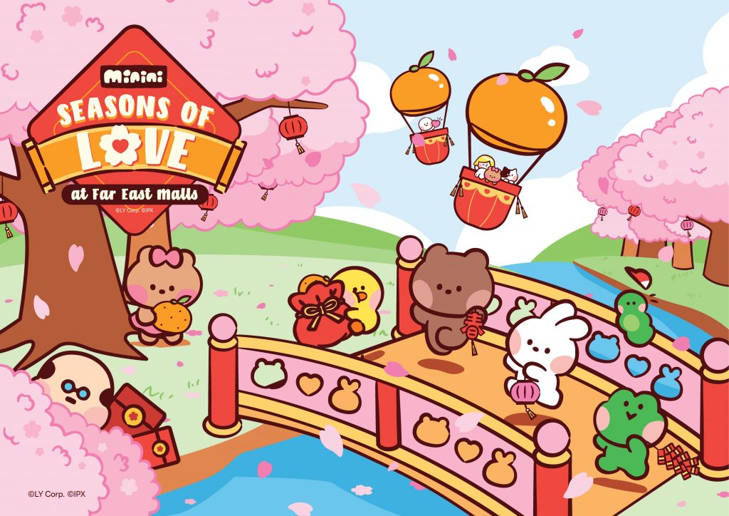 Celebrate “Seasons of Love” This Lunar New Year with Far East Malls and LINE FRIENDS minini - Alvinology